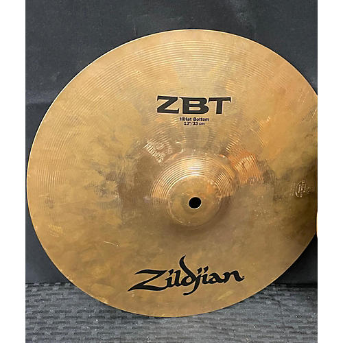 Zildjian Used Zildjian 13in ZBT Hi Hat Bottom Cymbal 31