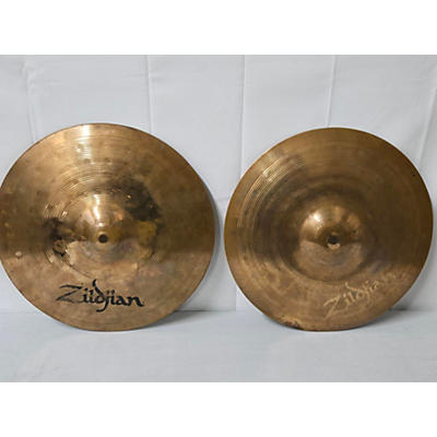 Zildjian Used Zildjian 13in ZBT Hi Hat Pair Cymbal