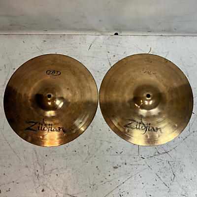 Zildjian Used Zildjian 13in ZBT Hi Hat Pair Cymbal