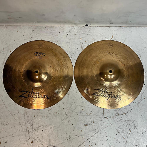 Zildjian Used Zildjian 13in ZBT Hi Hat Pair Cymbal 31