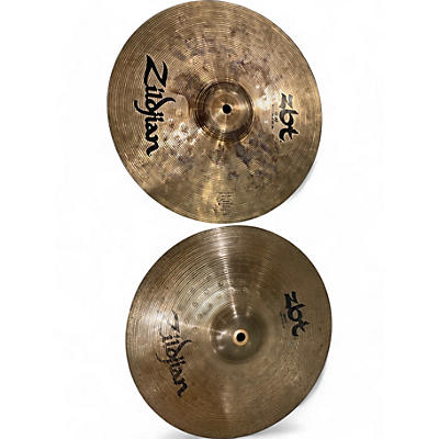 Zildjian Used Zildjian 13in ZBT Hi Hat Pair Cymbal