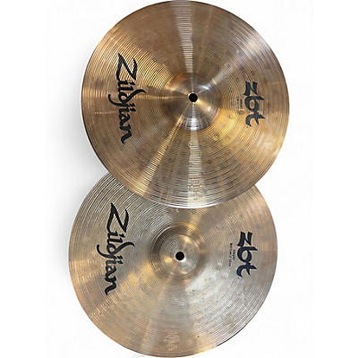 Used Zildjian 13in ZBT Hi Hat Pair Cymbal