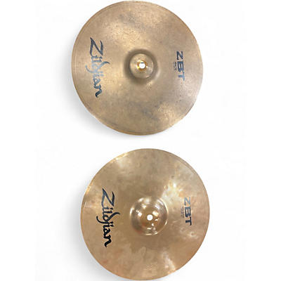 Used Zildjian 13in ZBT Hi Hat Pair Cymbal