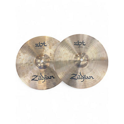 Used Zildjian 13in ZBT Hi Hat Pair Cymbal