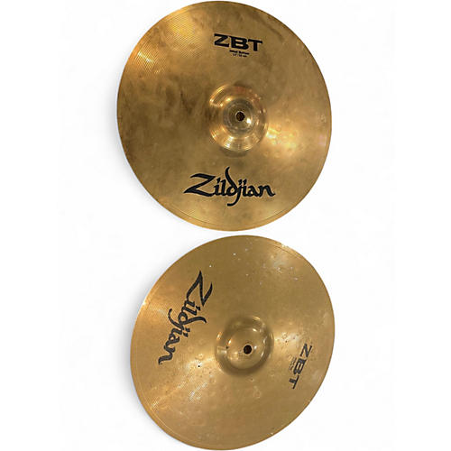 Used Zildjian 13in ZBT Hi Hat Pair Cymbal 31