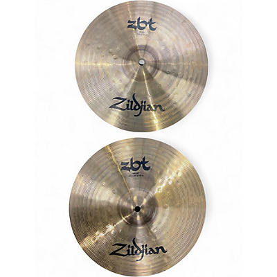 Used Zildjian 13in ZBT Hi Hat Pair Cymbal