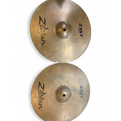 Used Zildjian 13in ZBT Hi Hat Pair Cymbal