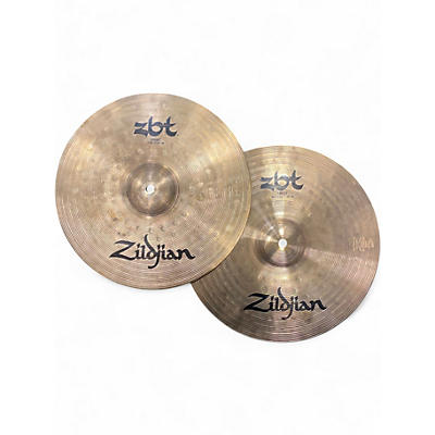 Used Zildjian 13in ZBT Hi Hat Pair Cymbal