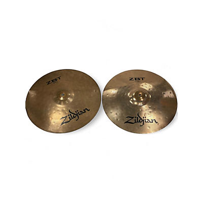Used Zildjian 13in ZBT Hi Hat Pair Cymbal