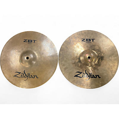 Used Zildjian 13in ZBT Hi Hat Pair Cymbal