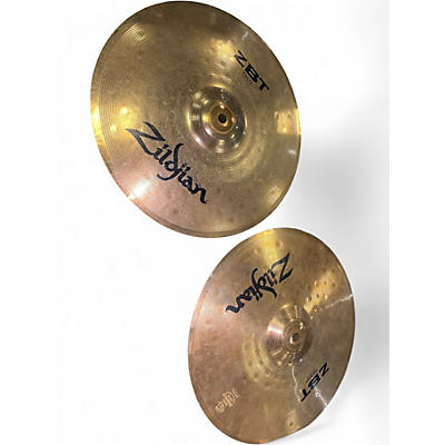 Used Zildjian 13in ZBT Hi Hat Pair Cymbal