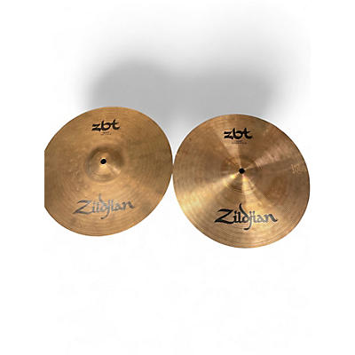 Used Zildjian 13in ZBT Hi Hat Pair Cymbal