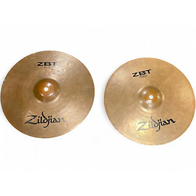 Used Zildjian 13in ZBT Hi Hat Pair Cymbal
