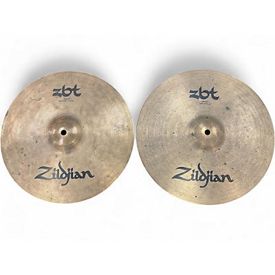 Used Zildjian 13in ZBT Hi Hat Pair Cymbal