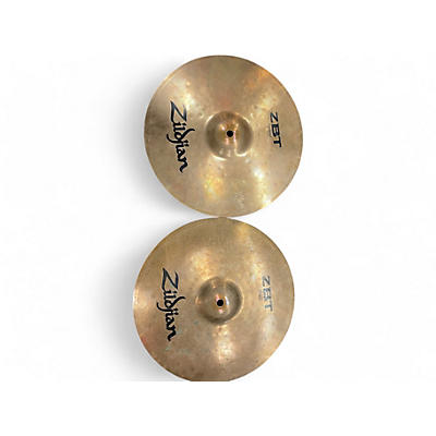 Used Zildjian 13in ZBT Hi Hat Pair Cymbal
