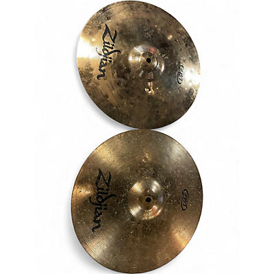 Used Zildjian 13in ZBT Hi Hat Pair Cymbal