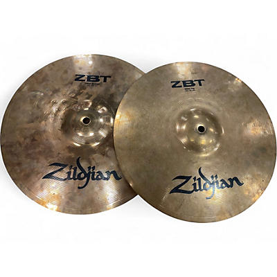Used Zildjian 13in ZBT Hi Hats Pair Cymbal