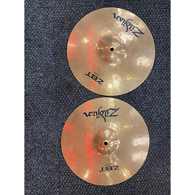 Zildjian Used Zildjian 13in ZBT Plus Rock Hi Hats Pair Cymbal