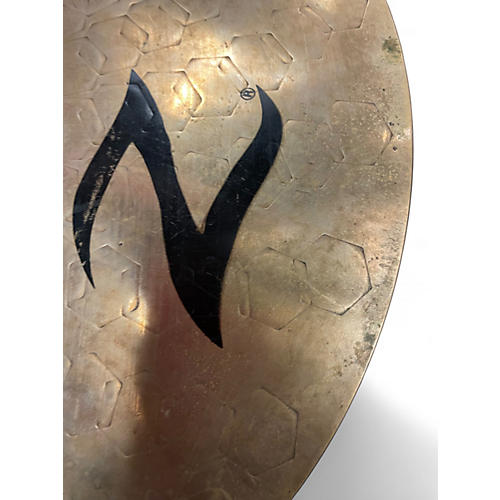 Used Zildjian 13in z dyno beat hi hat bottom Cymbal 31