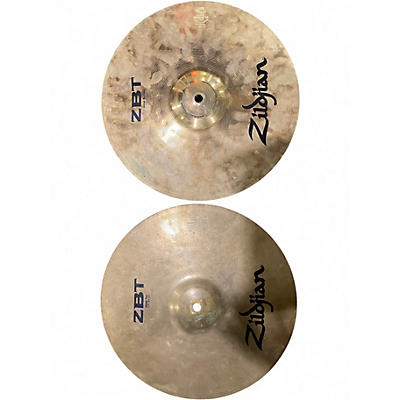 Used Zildjian 13in zbt hihat pair Cymbal