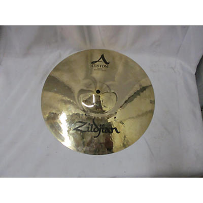 Zildjian Used Zildjian 14.25in A Custom Hi Hat Bottom Cymbal