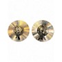 Used Zildjian 14.25in K Custom Hybrid Hi Hat Pair Cymbal 34