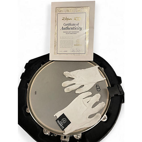 Used Zildjian 14X6.5 400th Anniversary Limited-Edition Alloy Snare Drum 14 x 6.5  Bronze Drum Bronze 213