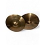 Used Zildjian 14in 1950 HI HAT Cymbal 33