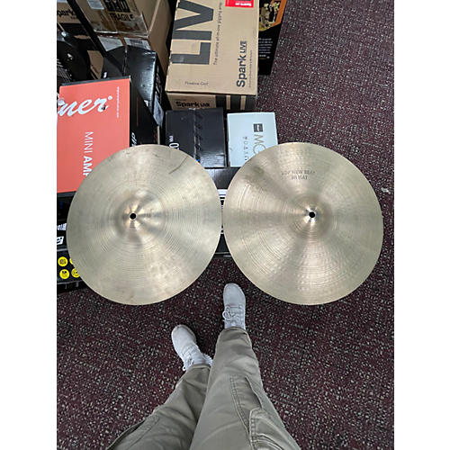 Zildjian Used Zildjian 14in 1970s New Beats Cymbal 33