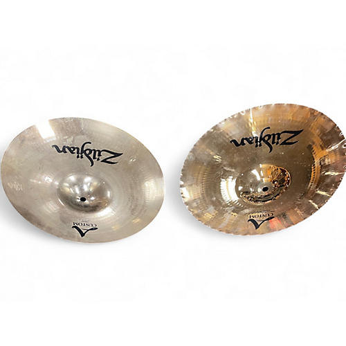 Used Zildjian 14in A CUSTOM HI HAT PAIR Cymbal 33