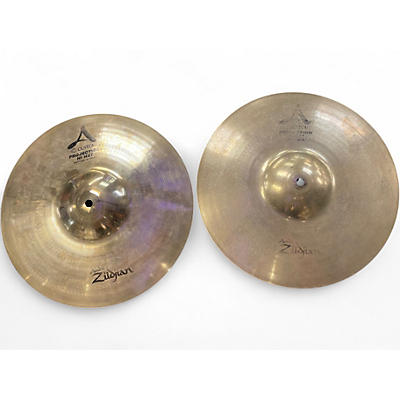 Used Zildjian 14in A CUSTOM PROJECTION HIHAT PAIR Cymbal