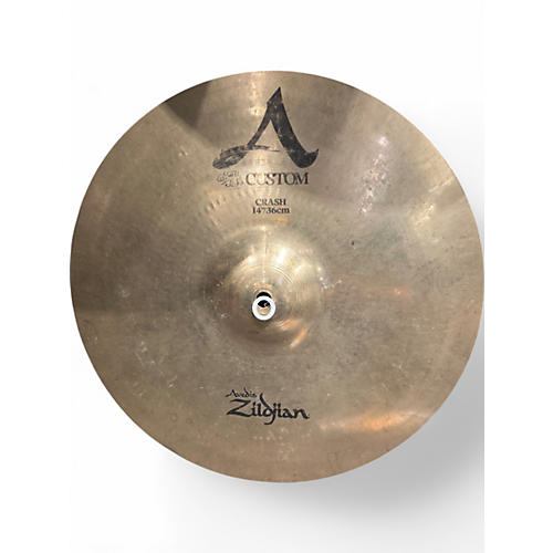 Used Zildjian 14in A Custom Crash Cymbal 33