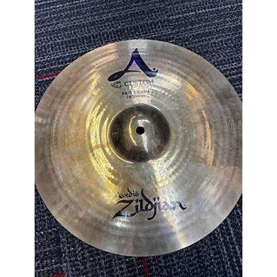 Zildjian Used Zildjian 14in A Custom Fast Crash Cymbal