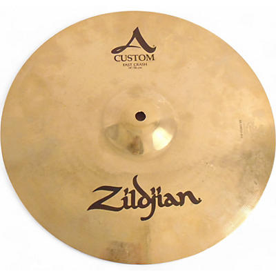 Zildjian Used Zildjian 14in A Custom Fast Crash Cymbal