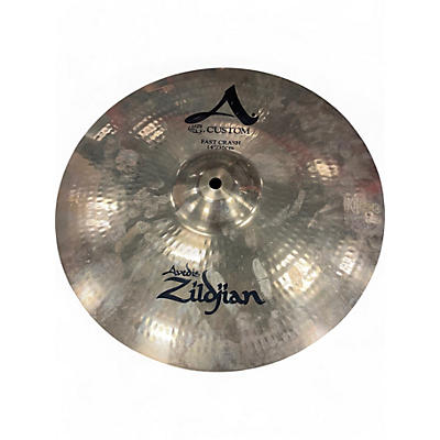 Zildjian Used Zildjian 14in A Custom Fast Crash Cymbal