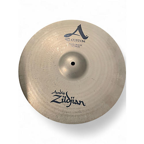 Used Zildjian 14in A Custom Fast Crash Cymbal 33