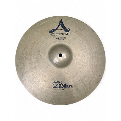 Used Zildjian 14in A Custom Fast Crash Cymbal