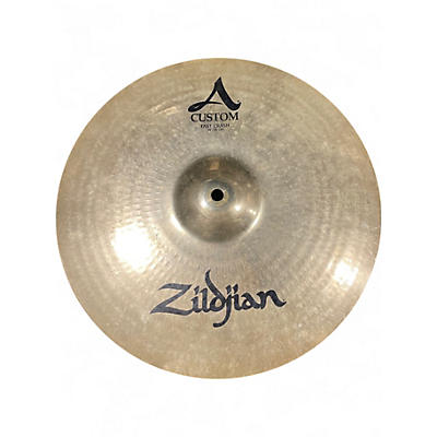 Used Zildjian 14in A Custom Fast Crash Cymbal