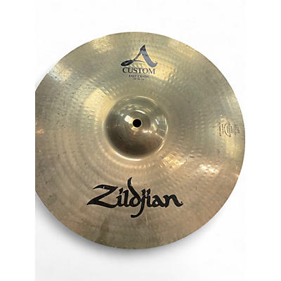 Used Zildjian 14in A Custom Fast Crash Cymbal