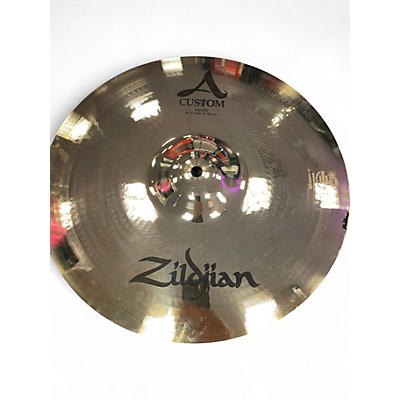Used Zildjian 14in A Custom Hi Hat Bottom Cymbal