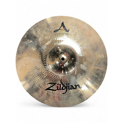 Used Zildjian 14in A Custom Hi Hat Bottom Cymbal