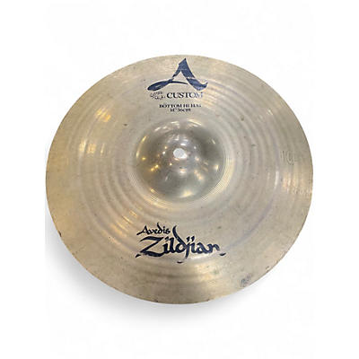 Used Zildjian 14in A Custom Hi Hat Bottom Cymbal