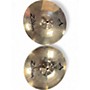 Used Zildjian 14in A Custom Hi Hat Pair Cymbal 33