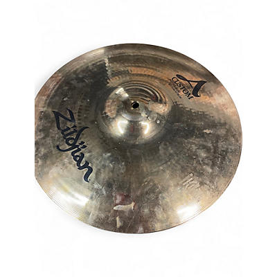 Used Zildjian 14in A Custom Hi Hat Pair Cymbal