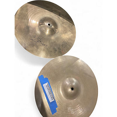 Used Zildjian 14in A Custom Hi Hat Pair Cymbal