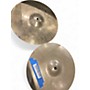 Used Zildjian 14in A Custom Hi Hat Pair Cymbal 33