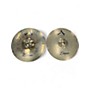 Used Zildjian 14in A Custom Hi Hat Pair Cymbal 33