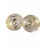 Used Zildjian 14in A Custom Hi Hat Pair Cymbal 33