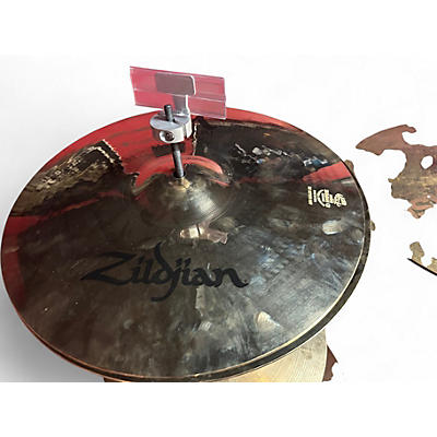 Used Zildjian 14in A Custom Hi Hat Pair Cymbal