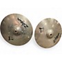 Used Zildjian 14in A Custom Hi Hat Pair Cymbal 33